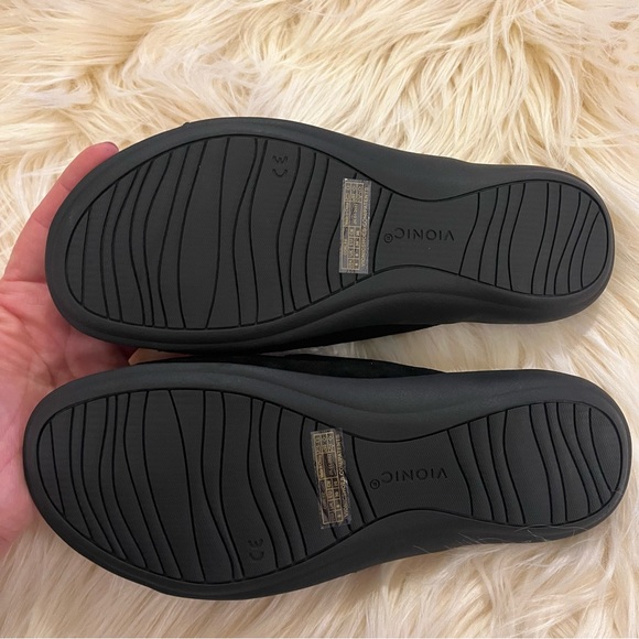Vionic Womens Corlee Black Sandals Size 8 Medium (B, M) - Picture 3 of 5